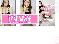 Daddy punishes me by making me wet myself full hot mae playboy on ONLYFANS