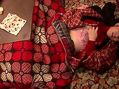 Nerdy Japanese wife dreams of a double creampie by two lasbian massage full video man