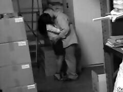 Hot guy give blindfold gets Fucked in Stock Room
