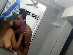 fucking in the bathroom with my maal open lover while cuckold hubby went to buy beer