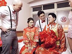 ModelMedia Asia - Lewd Wedding Scene - Liang Yun Fei – MD-0232 – Best Original Asia outdoor farm Video