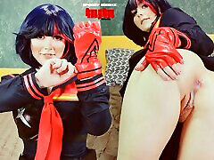 Ryuko Matoi was fucked by Naked Teacher in all holes until anal creampie - real amateur homemade hd KLK Spooky Boogie