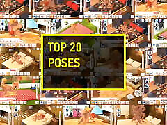 Free to Play 3D english subtitled men Game - Top 20 Poses! Date other Players Worldwide, Flirt and Fuck Online!