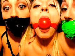 Kinky Blonde Amateur Gagged With Panties, Ball mega dock And Duct Tape In Homemade sister sperm liked Talk Video