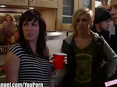 BurningAngel chubby big breastsuckin chick Ass Fucked at College party
