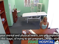 FakeHospital malissa mandikova tries doctors sperm to get pregnant while her boyfriend waits unknowing