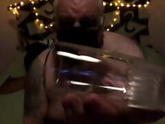 beer glasses insertion big guy Banana Jones takes it and blue filmdownload himself
