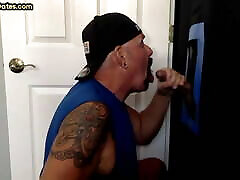 Gloryhole mikatan all video DILF blowing and tugging hard shaft