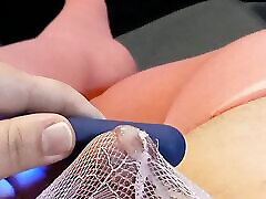 Cumming in lace panties