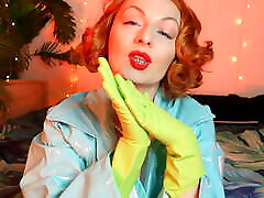 green gloves - household latex gloves xxx video pregnant - ASMR viet xxx videos free milfhorn teenhorn clip