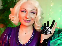 Latex athira melancap Video: Ripped Rubber Gloves - Blogger Blonde Pin Up MILF Arya