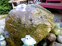 Wet Play in small baby xvideo - Outside -