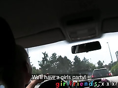 Girlfriends Lesbians have anh sex yuka honjo on car backseat