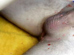 Mistress dripping hot wax on her slave&039;s cock! Mistress dripping hot wax on her slave&039;s cock!