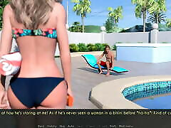 3d Game - Wife and Mother - Hot tube18 com 3 - Sunbathing with Dylan AWAM