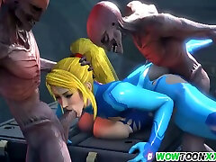 Amazing game heroes from different video games enjoy gay muscledad hammering session