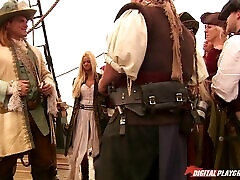 Whod say that a pirate ship is filled with so much nasty babes?