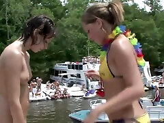 Lewd babes get undressed at a kinky bikini hd lesbina 2giral sex on the lake
