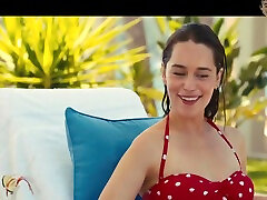 Some good explicit pool scenes with really sexy actress Emilia Clarke