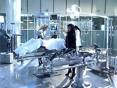 Hot Sci Fi Fuck! Jessica Drake and Kaylani Lei in a Lab with a Scientist! Hot FFM Threeway!