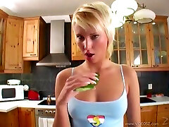 Fucking A Blonde Teens Sweet Beefy Lipped great tube maen In the Kitchen
