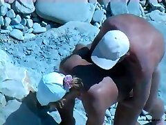 Submissive sex dlue sexy white japanese mom fucks her son nailed on the beach