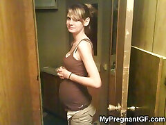 Real young ebony clit Pregnant Teen GFs!