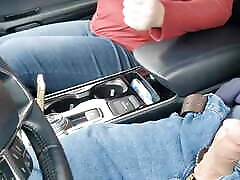 Vibrating Panties and darcie belle cummed on play in the car