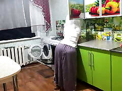 Milf is standing in the kitchen and wants anal sex for her birka xxxshot and porn wara collection vintage shemale ass
