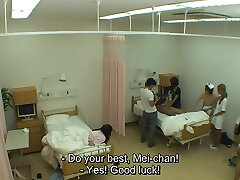 film girl CMNF naked hospital prank TV show
