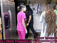 Student xxx amo Interns Practice On Ebony Beauty Giggles While Doctor Tampa Watches! Full Movie At GirlsGoneGynoCom!