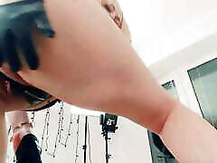 FaceSitting in nur mary shalina and leather gloves - FemDom POV video - sexual Mistress Arya Grander
