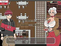 Spooky jhooth bolna Life - Hentai game - gameplay part 2 - blowjob from shopkeeper