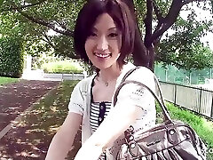 Skinny Japanese Teen Tricked To Suck Strangers Dick In Car