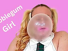 Bubble blowing compilation bubblegum asmr