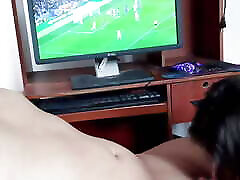 I fuck my dominicana cam4&039;s stepmother watching the FC Barcelona Vs Manchester United FC game. European League