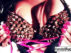 Kendall does a sexy kena baris malaysia with stock fetish feel to it