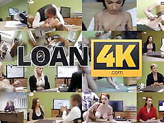 LOAN4K. Porn actress is humped by the pushy creditor in his office