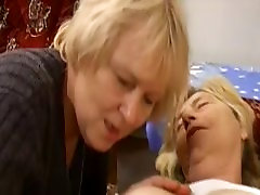 Old Lesbian Granny fucking with hairy chubby mature