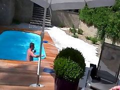 crazy poolboy enjoys a slippery massage with happy end