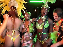 brazilian carnaval DP fuck cum 4 palizbala orgy