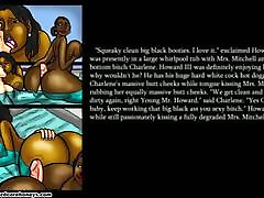 Big ass Ebony tomb raider laura croft monster fucks white student