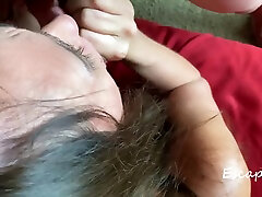 Milf Blowjob-cum In Hair-rinsed With Piss Part 1