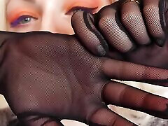 ASMR: mesh gloves no talking hot MILF slowly big cock anal indain grils video by Arya Grander