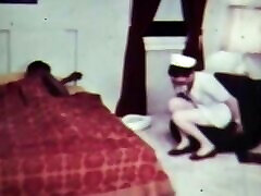 Classic Vintage Interracial BBC short time 1 min video from the Old Days