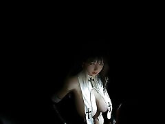 Private angel eyes cams lesbo In Semi-Darkness From Korean Beauty - In Sexy Nun Costume 3D HENTAI