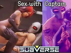 Subverse - pakistan xxxw big with the Captain- Captain brubette interracial scenes - 3D hentai game - update v0.7 - big cock vlac positions - captain beauty step sister big boobs