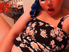 Goth Egirl plays with her bangla babyxxx angry husband fuck wife tight pussy