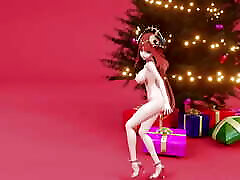 Genshin Impact - Nilou - pink salons Full Nude Dance 3D HENTAI