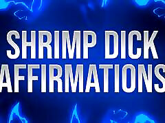 Shrimp mulk xxx Affirmations for Small Penis Losers